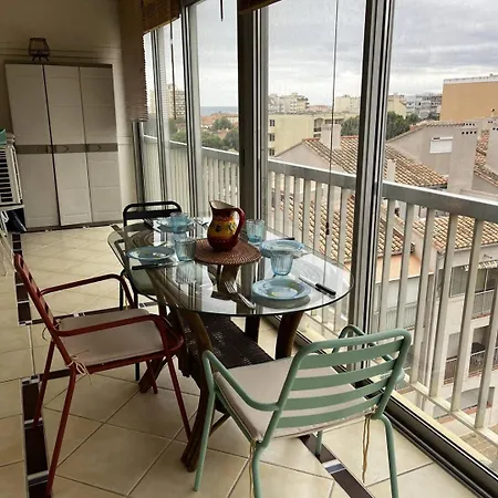 Lejlighed 5canetp36 -t2 Avec Clim, Loggia Et Vue Marina, A Deux Pas De La Canet-en-Roussillon
